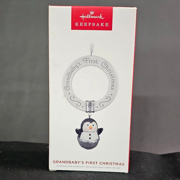 Other - Grandbaby's First Christmas' Hallmark Ornament 2022,Grandparents Love Grand Kids